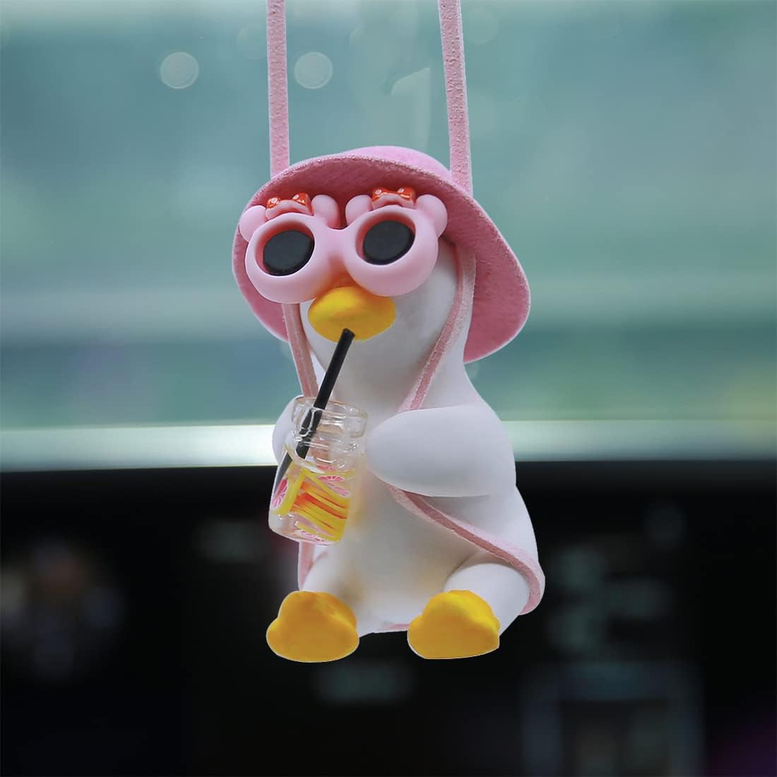 Cool Swinging Duck Car Hanging Ornament,