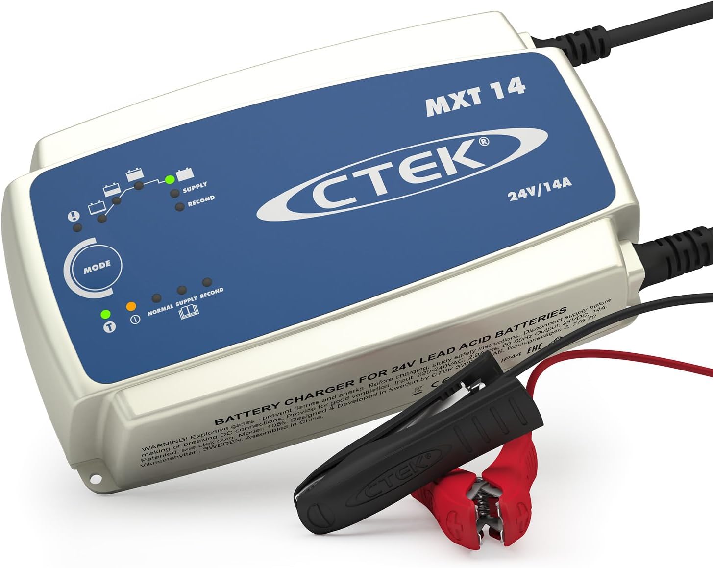 CTEK MXT 14 Professional Battery Charger 24V and Power Supply