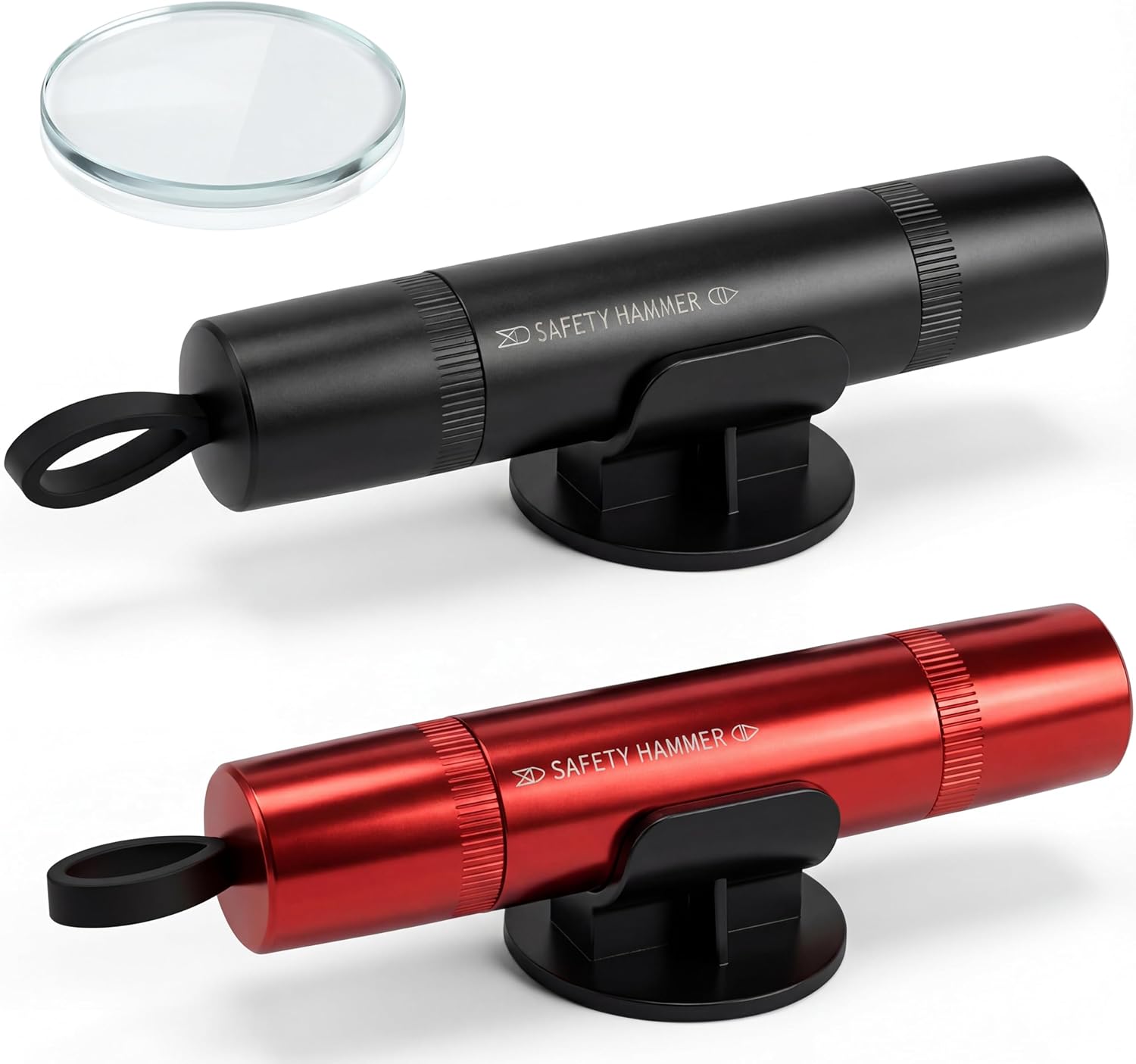 2 Pack 2-in-1 Car Window Breaker & Seatbelt Cutter