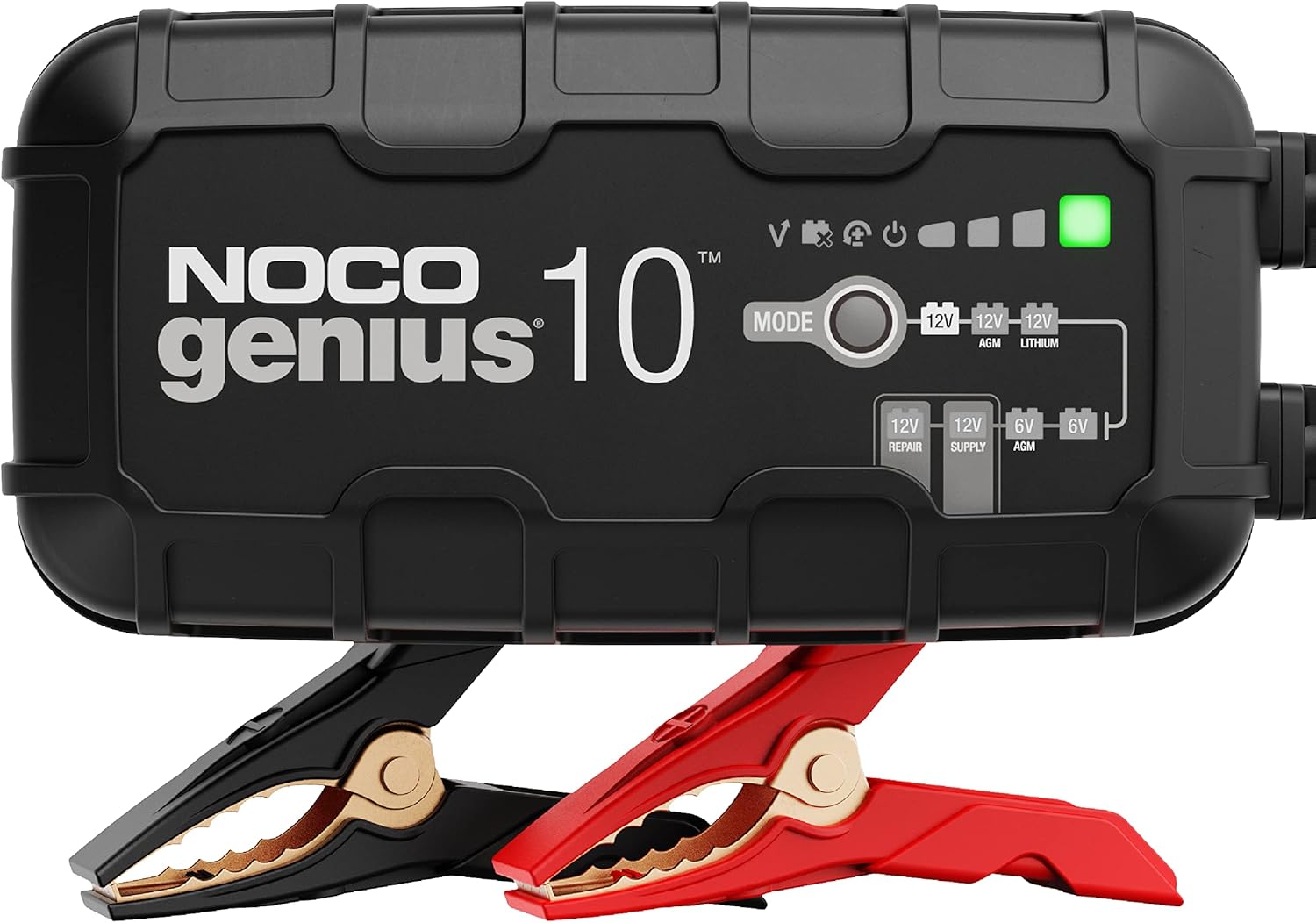 NOCO GENIUS10: 10A 6V/12V Smart Battery Charger